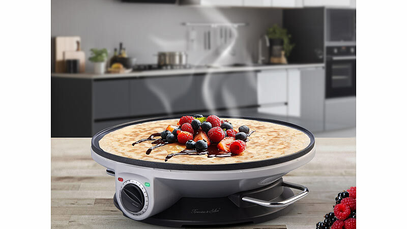 Rosenstein & Söhne XXL-Crepes-Maker PKM-500