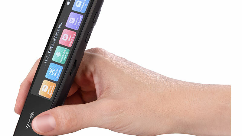 simvalley MOBILE Übersetzer-Stift, 142 Online-Sprachen