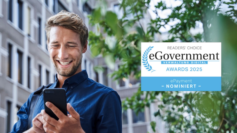 S-Public Services mit E-Payment nominiert für eGovernment Award 2025