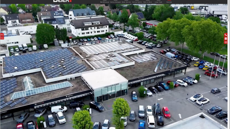 Autohaus Beier erhält neue Website: 100-jährige Tradition, digital am Puls der Zeit
