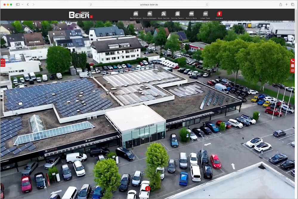 Autohaus Beier erhält neue Website: 100-jährige Tradition, digital am Puls der Zeit