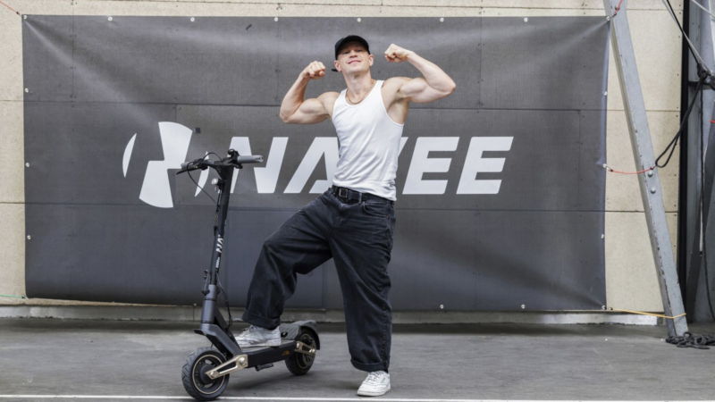 Chris Böhm stellt offiziellen Weltrekord auf – NAVEE verbindet Performance, Testevent und Sommerkampagne