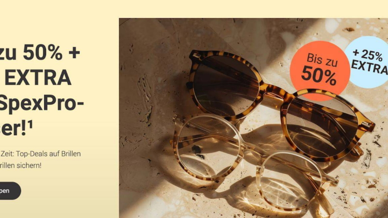Mister Spex startet stylische Sommerbrillen-Kollektion