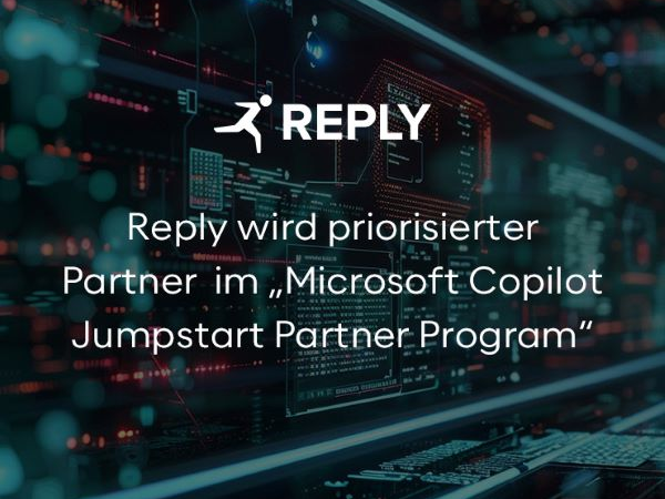 Reply wird priorisierter Partner im „Microsoft Copilot Jumpstart Partner Program“