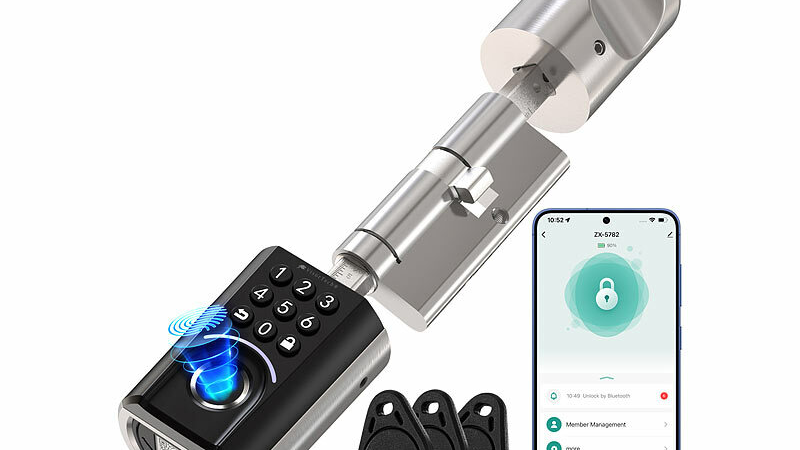 VisorTech Elektronischer Tür-Schließzylinder TSZ-590