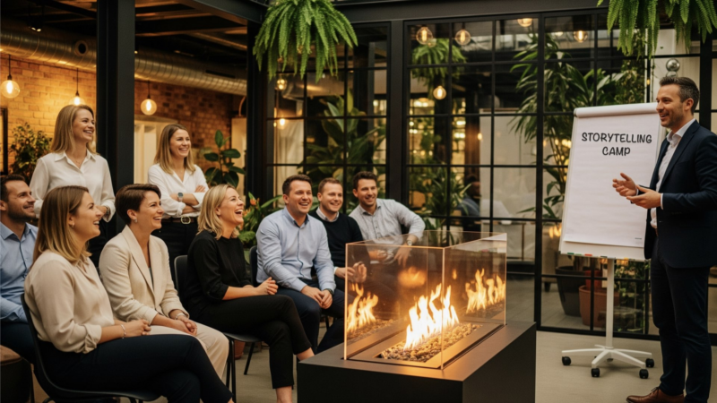 Storytelling Camp: Unternehmen erleben Storys, die wirken
