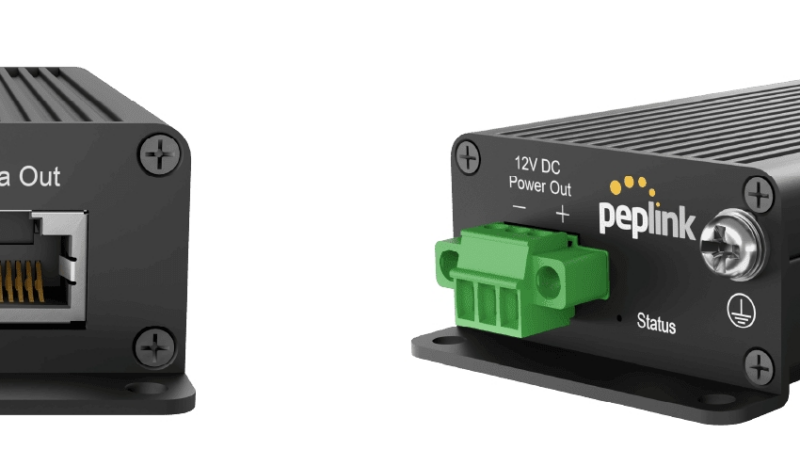 Splitter MAX von Peplink: Vitel erweitert Sortiment um kompakten PoE-Splitter