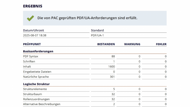 Barrierefreie PDFs von Profis – RENOARDE Regensburg