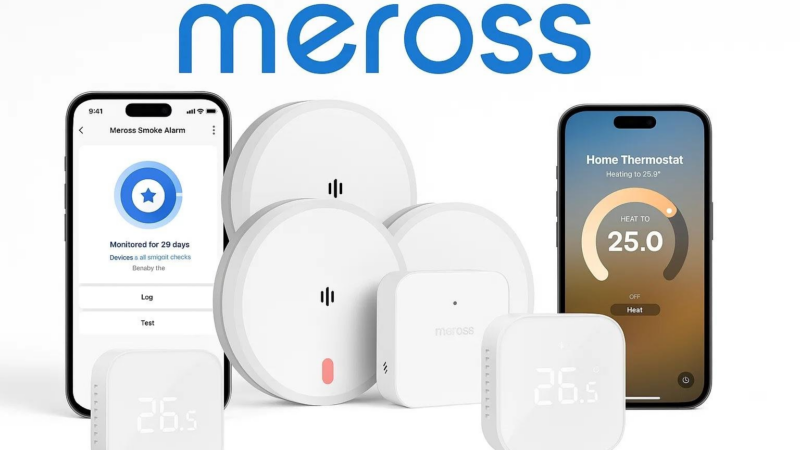 Produkttest: Meross kündigt neue Rauchmelder und Thermostate an