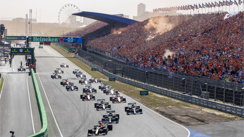 Zandvoort Racefestival: Küstenort feiert Formel 1-Rennparty des Jahres