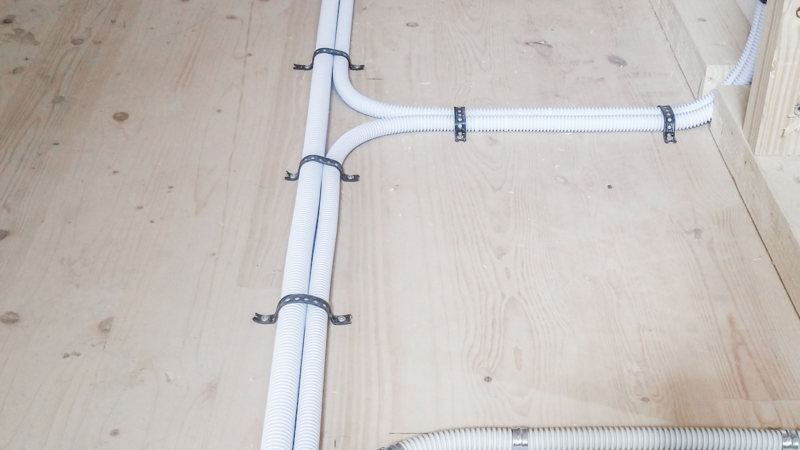 Elektroinstallationsrohre erfüllen flexible Wohnwünsche