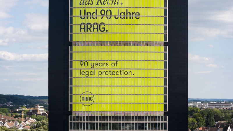 90 Jahre ARAG: Fokus Rechtsschutz aktueller denn je