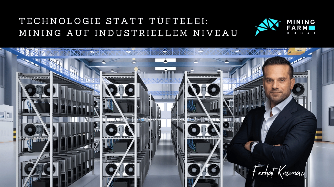 Technologie statt Tüftelei: Mining auf industriellem Niveau