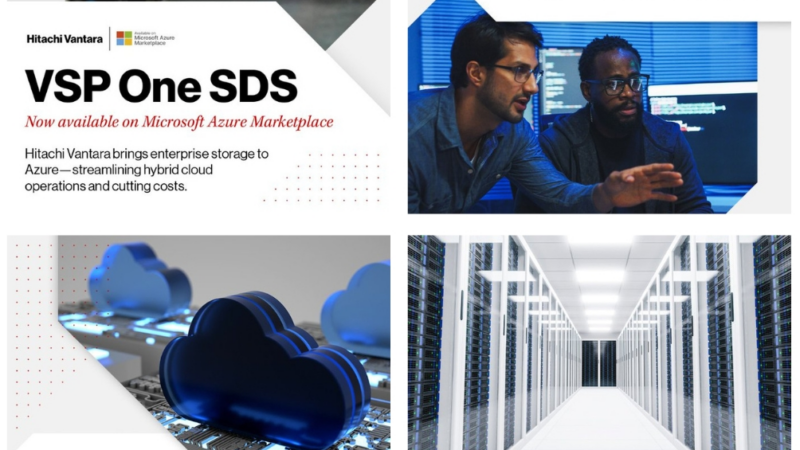 Hitachi Vantaras VSP One ist jetzt im Microsoft Azure Marketplace verfügbar