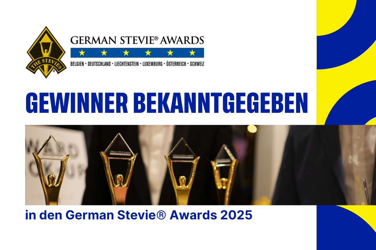 Stevie® Awards geben die Preisträger:innen 2025 bekannt