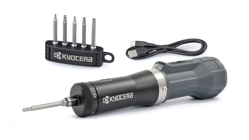 Kyocera stellt Wendeschneidplatten-Akkuschrauber vor