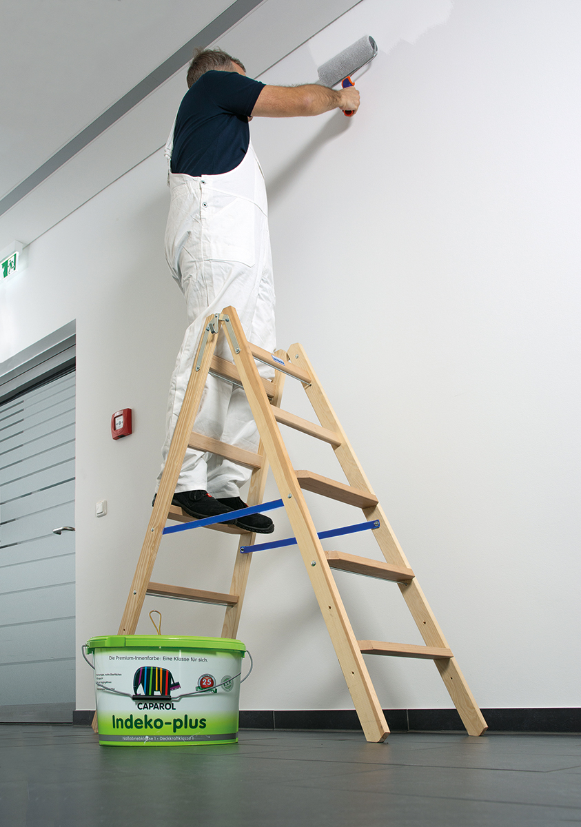 Steiglösungen für Maler, Lackierer und Tapezierer – speziell abgestimmt mit KRAUSE-Steigtechnik