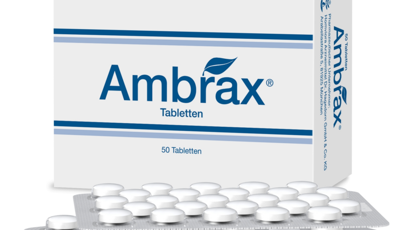 Ambrax®: Bewährte Rezeptur in neuem Gewand erhältlich