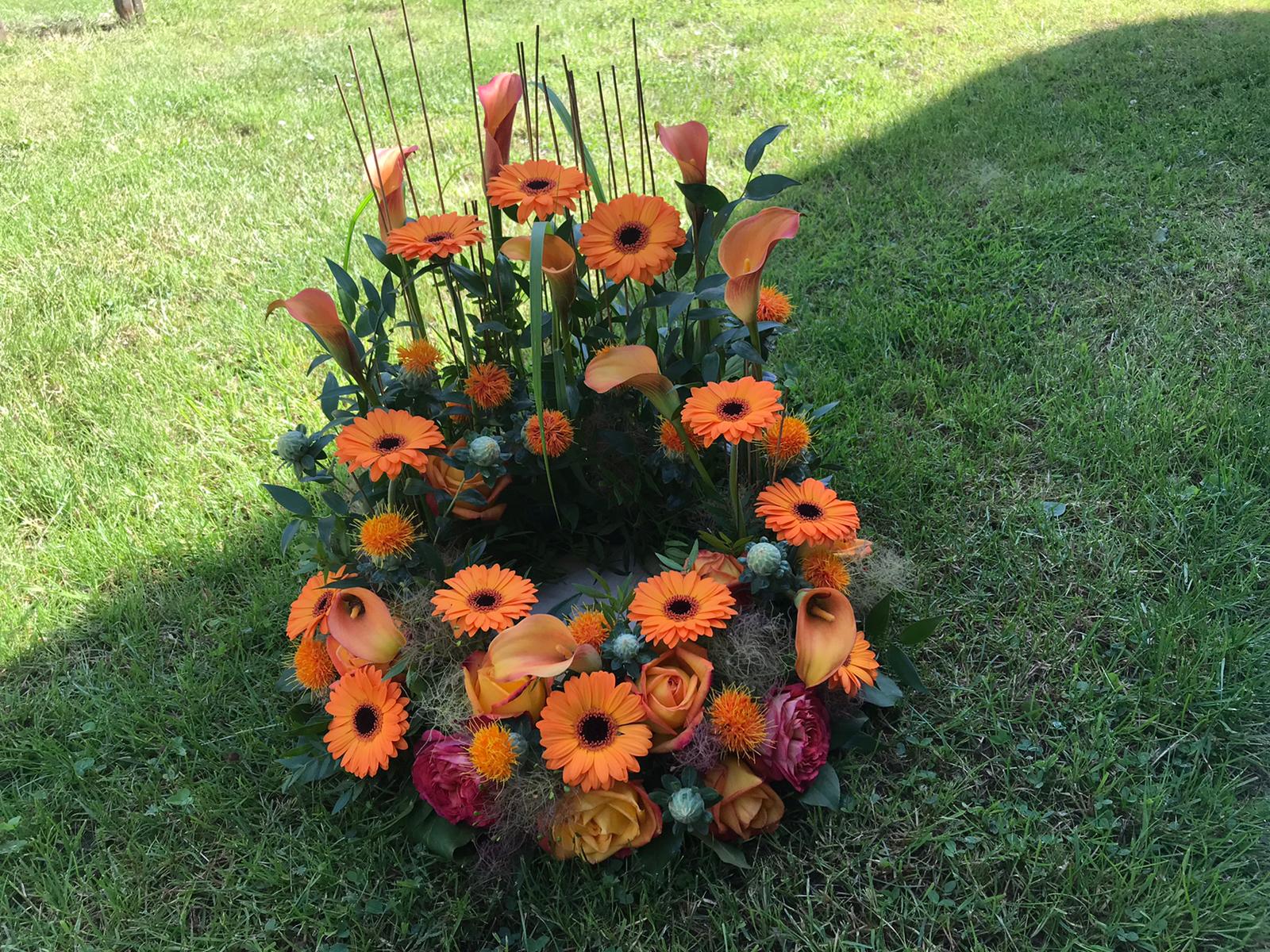 Frankfurt: Trauergestecke für Beerdigungen und Gedenkfeiern