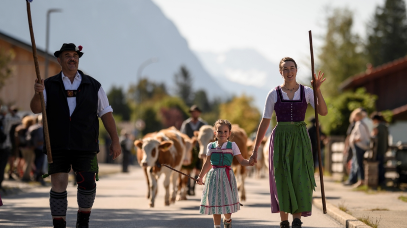 Servus Sommer: Almabtriebe in der Alpenwelt Karwendel