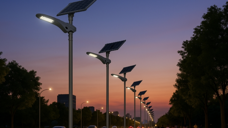 All-In-2: Innovativer Umrüstsatz für effiziente Solar-Hybrid-Straßenleuchten