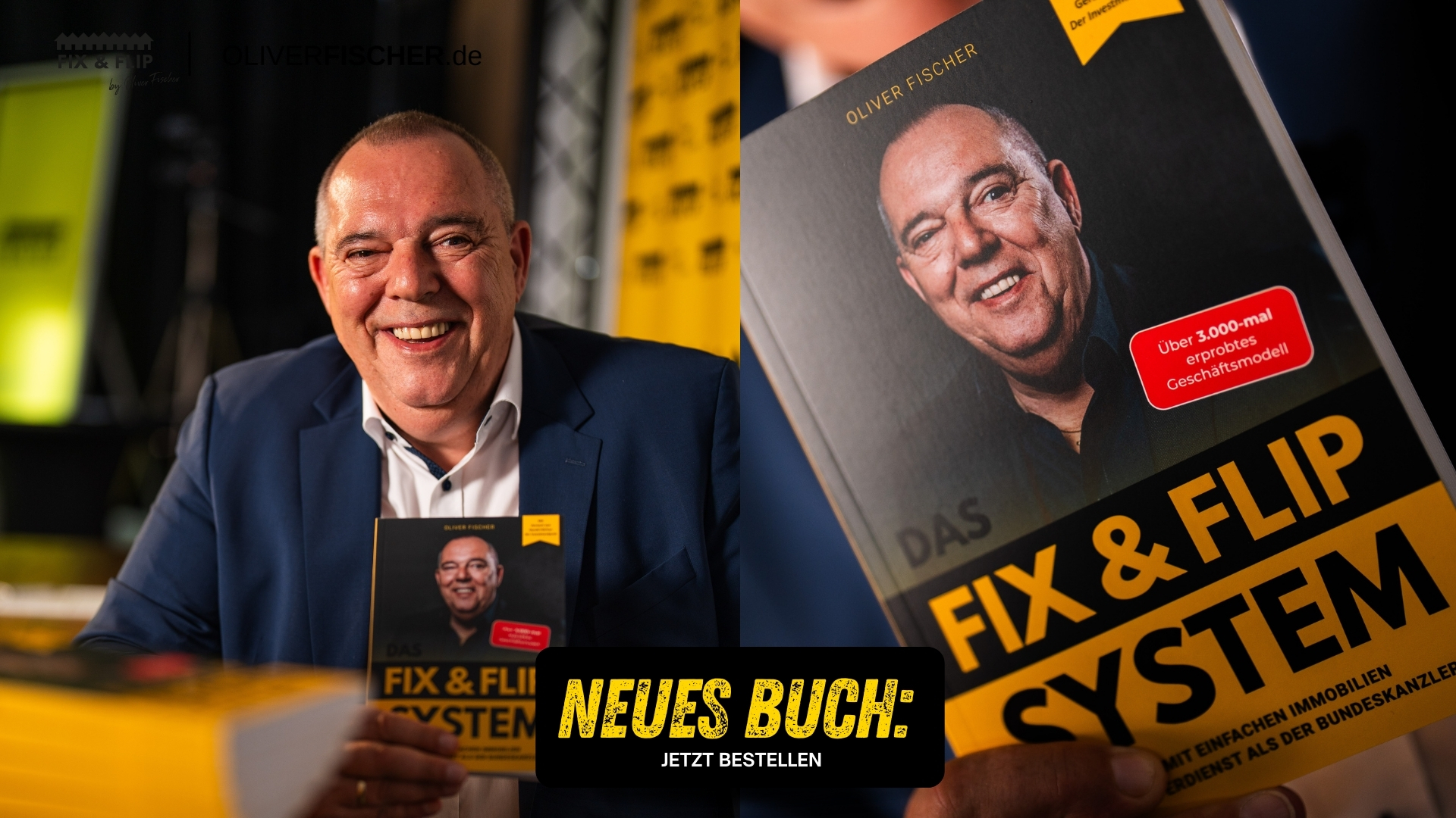 Mehr Geld verdienen als der Bundeskanzler – Oliver Fischer veröffentlicht das Buch „Das FIX&FLIP System“