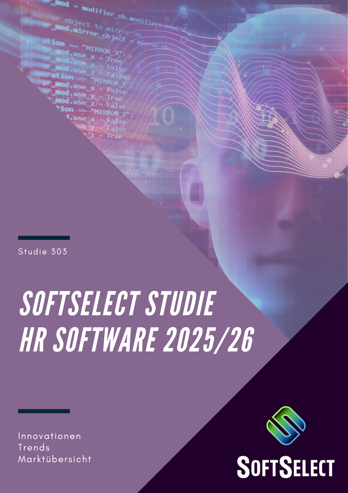 SoftSelect HR-Software Studie 2025/26: Trends im Personalmanagement – 117 Systeme im Vergleich