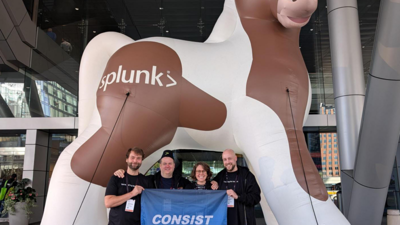 Verlässliche Splunk-Expertise von Consist auf der .conf25