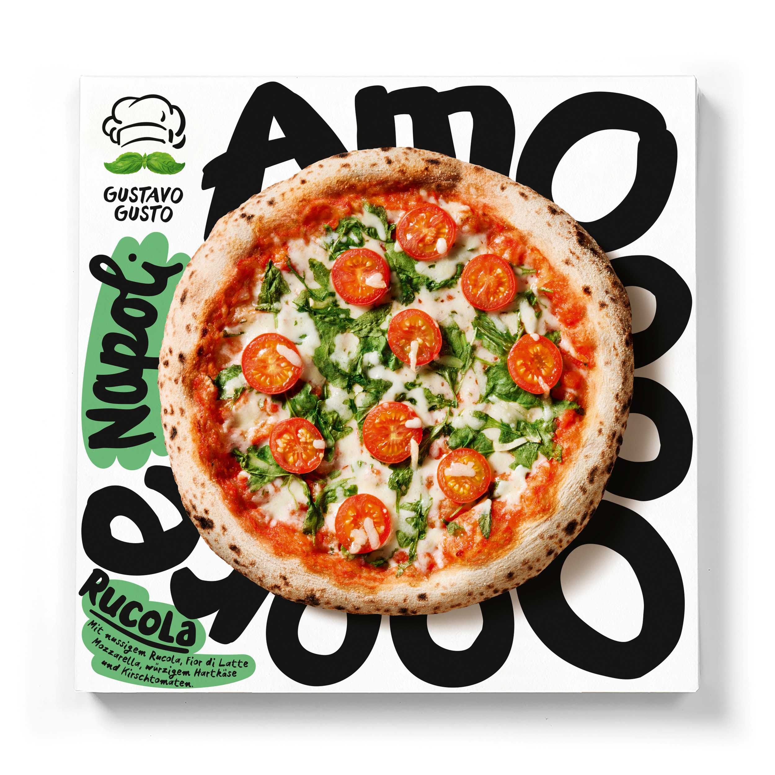GUSTAVO GUSTO PRÄSENTIERT NEUE PREMIUMPIZZA „AMORE NAPOLI“