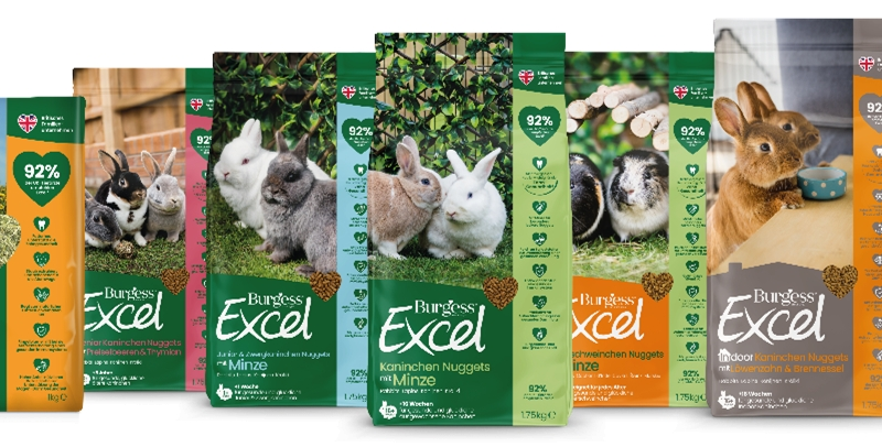 Burgess Pet Care expandiert mit seiner Premium Tiernahrung für Kleintiere nun auch nach Deutschland