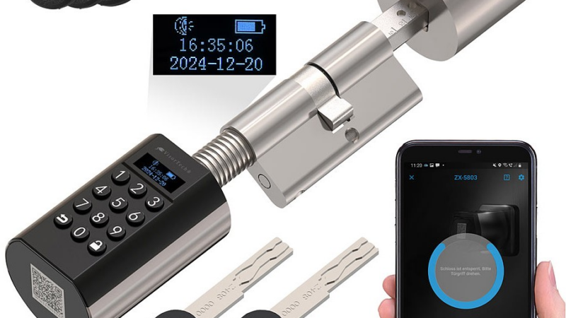 VisorTech Elektronischer Tür-Schließzylinder TSZ-530