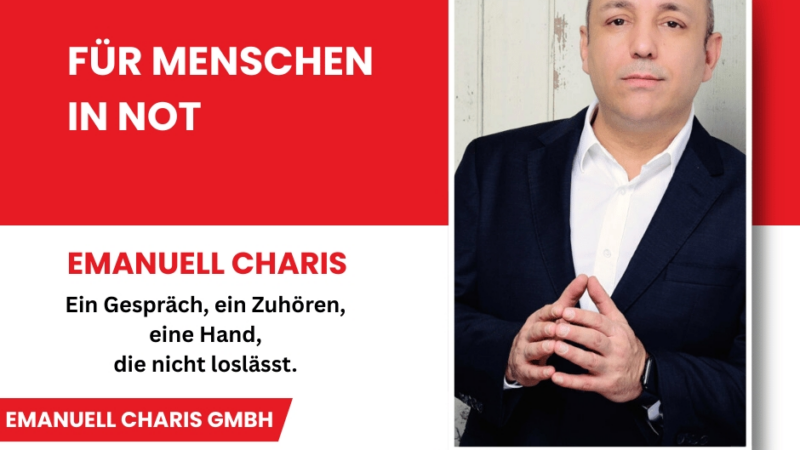 Emanuell Charis schenkt Hoffnung: Spirituelle Hilfe für Menschen in Not.