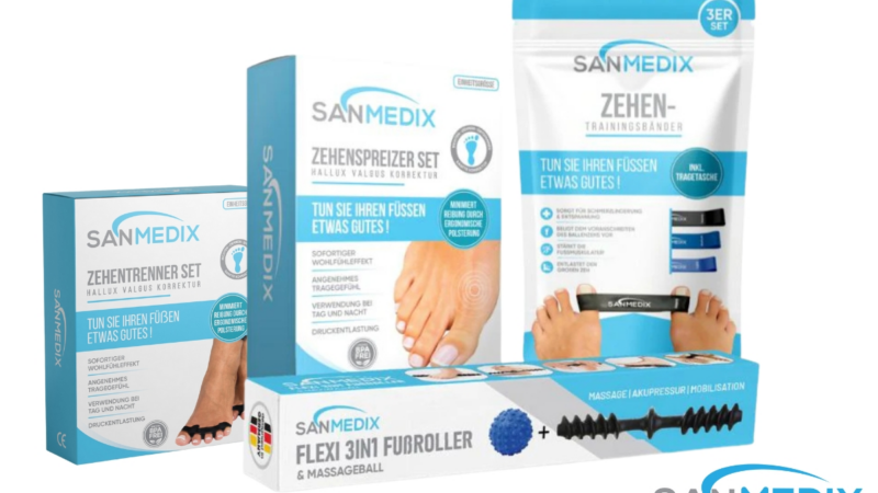 Sanft gegen Hallux Valgus – Sanmedix setzt auf wirksame Therapien ohne OP