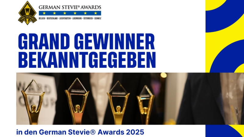 Preisträger der Grand Stevie Awards 2025