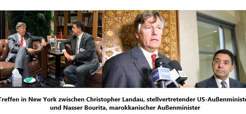 Fortsetzung der amerikanischen Position zur marokkanischen Souveränität in der Sahara