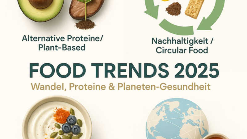 Die Top-Trends der Lebensmittelbranche 2025