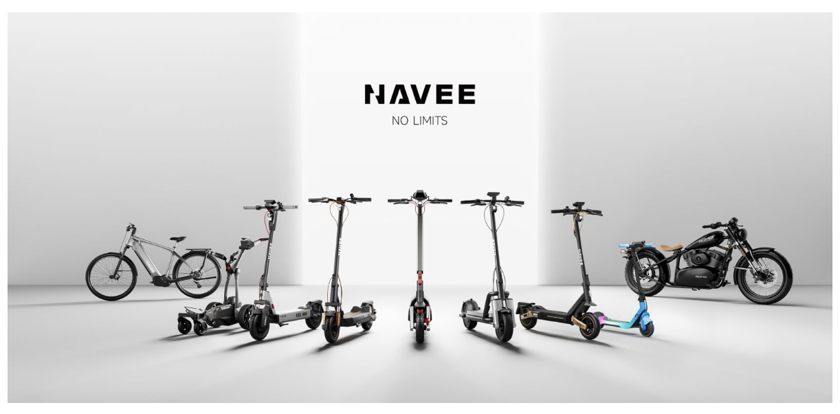 NAVEE zeigt die neuen E-Scooter für Stadt und Trail