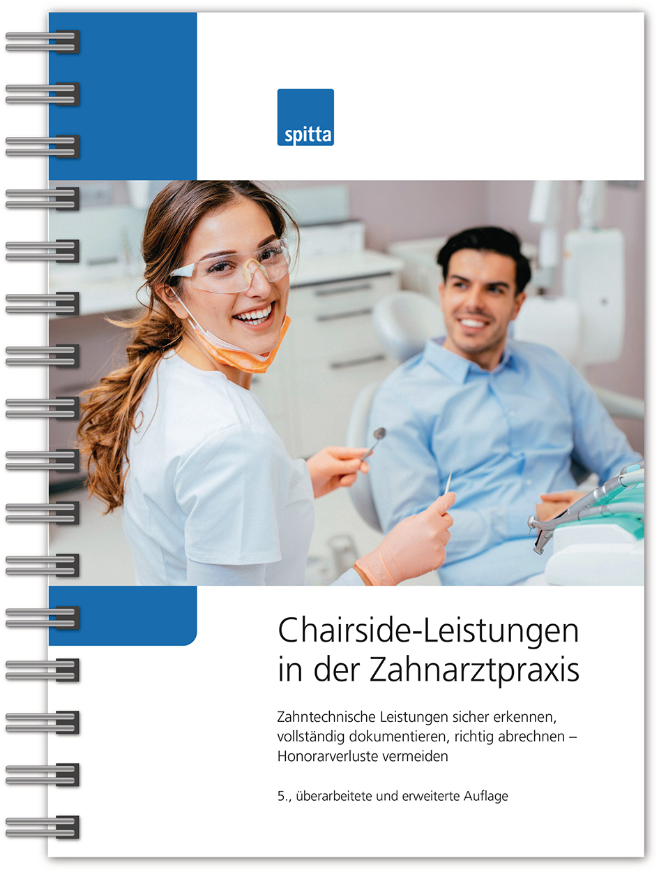NEUE AUFLAGE: Chairside-Leistungen in der Zahnarztpraxis