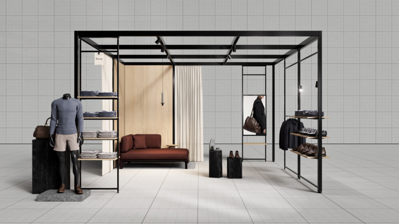 Visplay launcht ein modulares, freistehendes Struktursystem für moderne Raumkonzepte