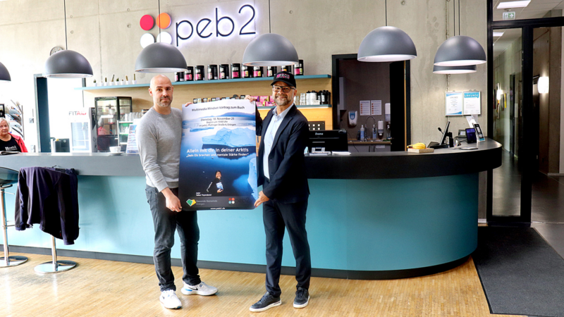 Multimedia Mindset-Vortrag „Allein mit dir in deiner Arktis“ am 18.11.25 im peb2 Eningen