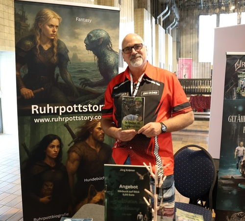 Erfolgreiche Teilnahme von Autor Jörg Krämer an der 2. Buchmesse RE-BUCH in Herten