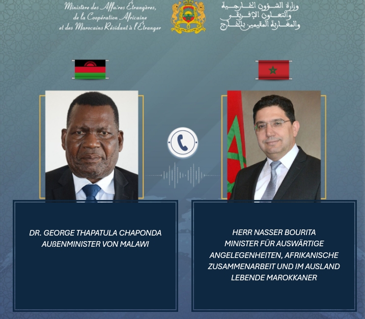 Marokko und Malawi bekräftigen ihren Willen zur Festigung ihrer Beziehungen