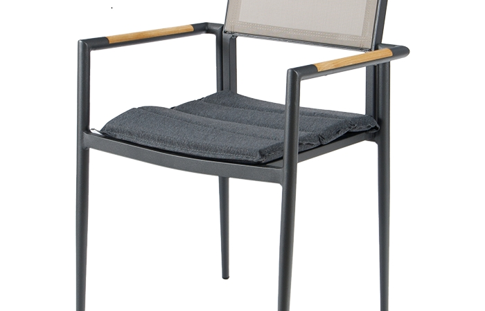 Outdoor-Sitzkomfort vom Feinsten: Terrassenstuhl Kronos