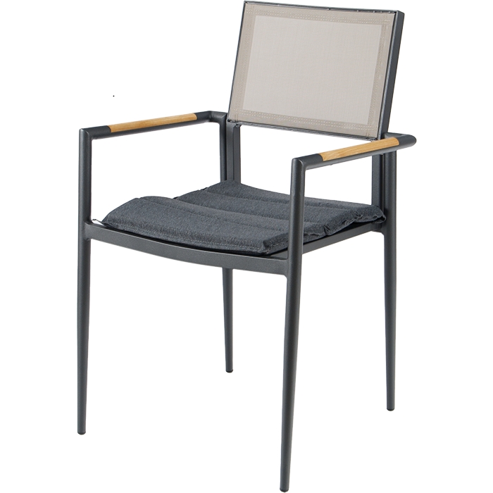 Outdoor-Sitzkomfort vom Feinsten: Terrassenstuhl Kronos