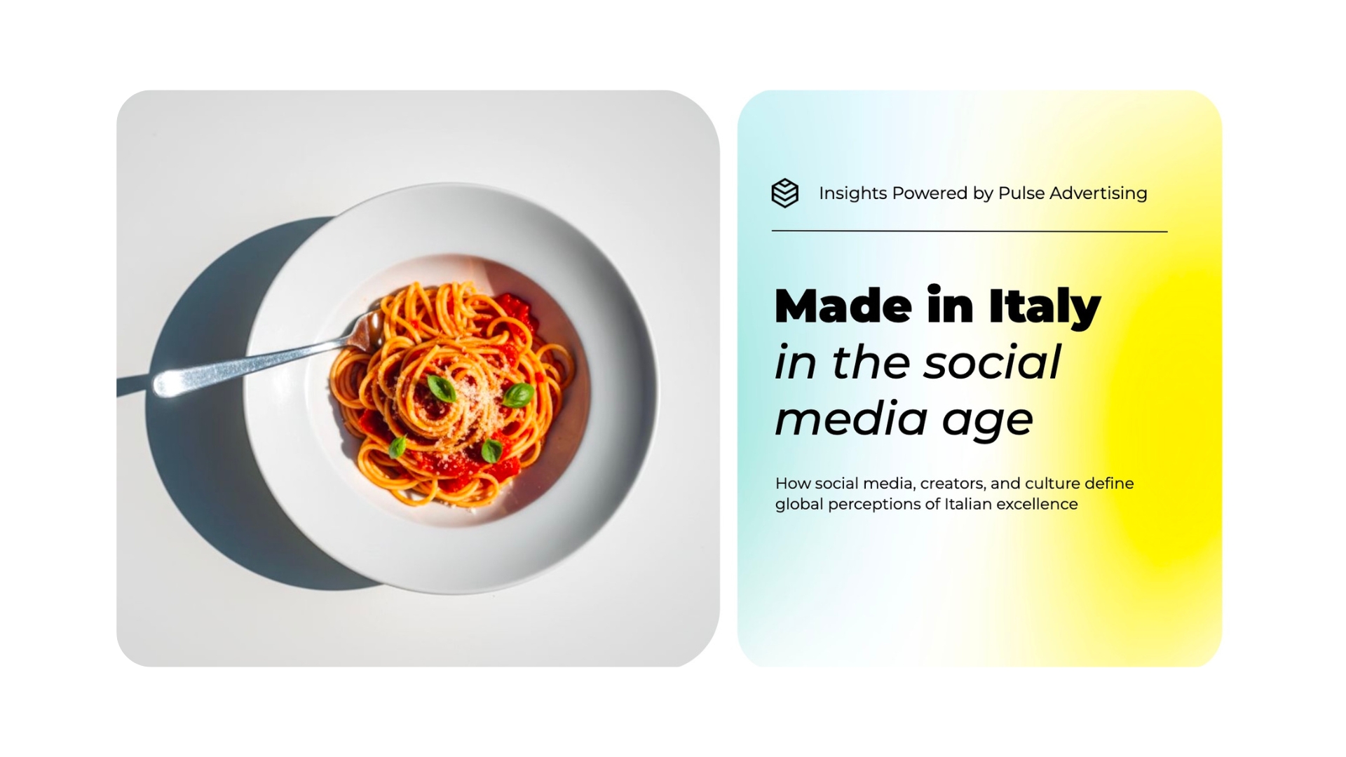 „Made in Italy: Deutsche entdecken italienische Marken auf Social Media vor allem im Bereich Food & Beverage