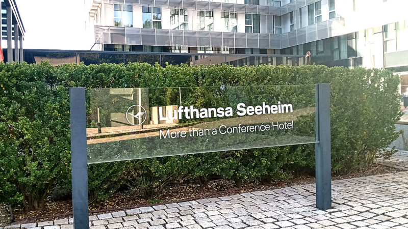 Drohnenevents im Lufthansa Konferenz Hotel Seeheim