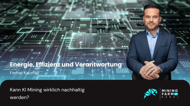 Energie, Effizienz und Verantwortung: Kann KI Mining wirklich nachhaltig machen?