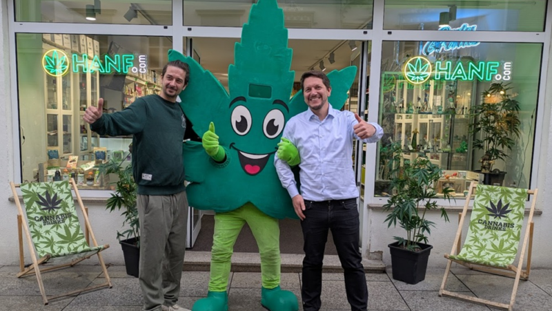 Cannabis in der Freisinger Mitte angekommen