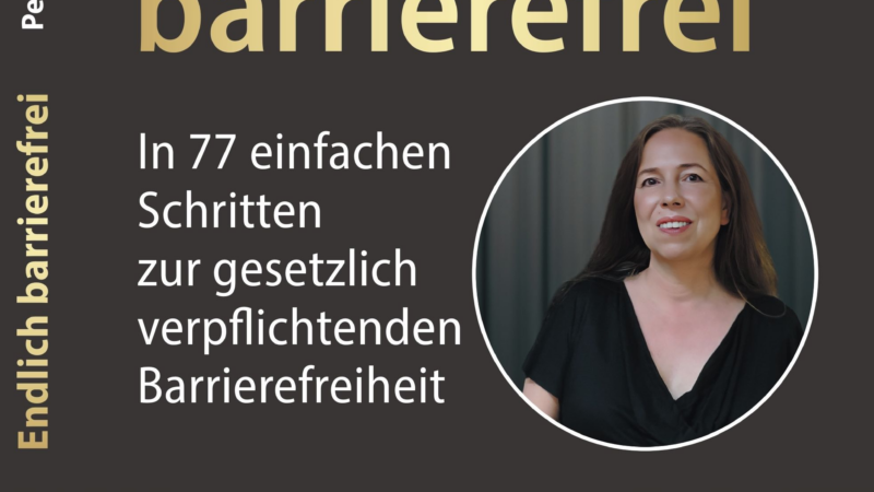 Schritt für Schritt zur Barrierefreiheit