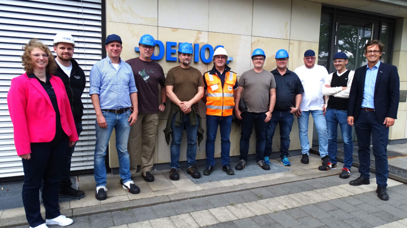 Stark vernetzt: RWE-Arbeitskreis tagt bei DENIOS